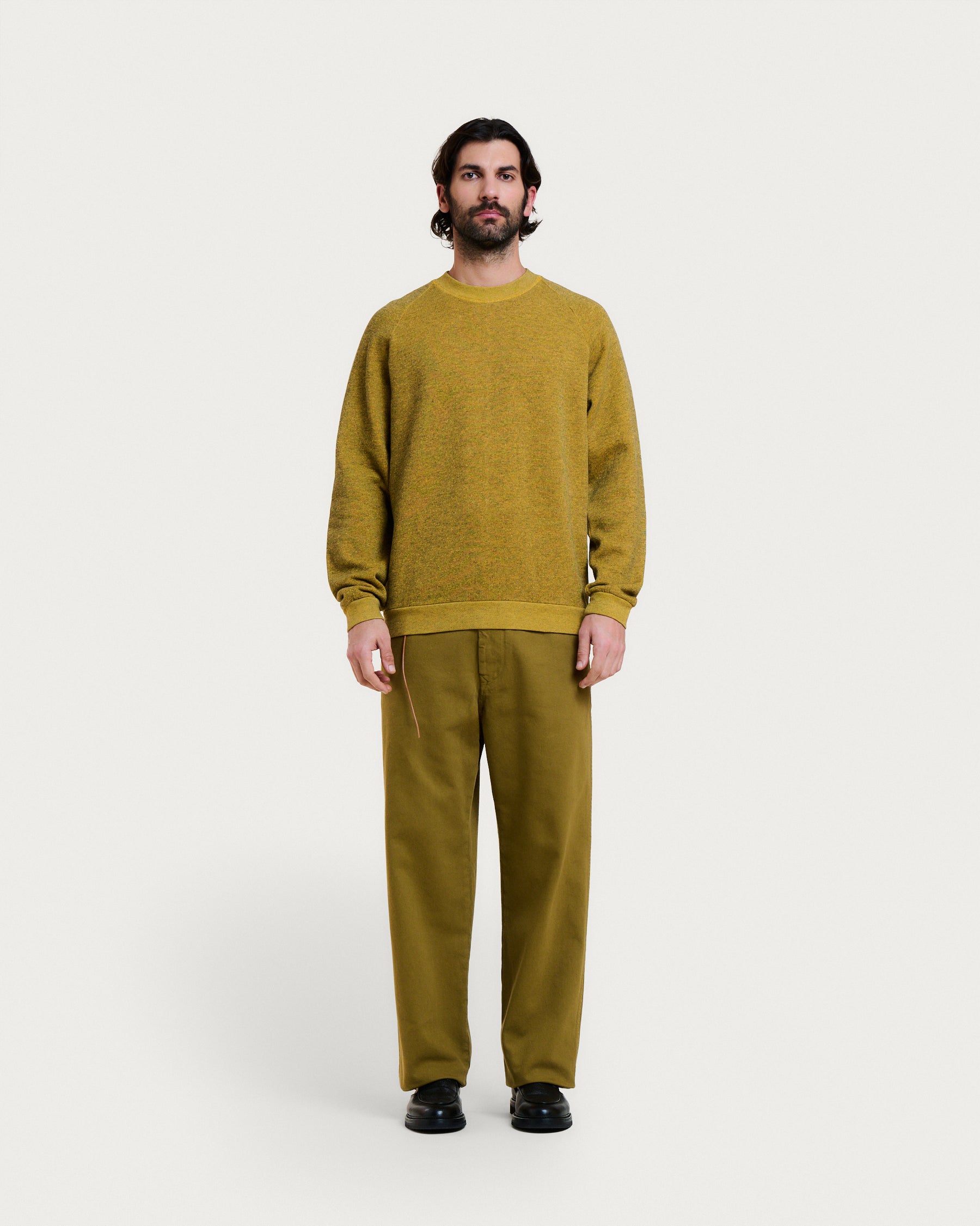 TERRY HAPPY YELLOW SWEATSHIRT