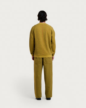 TERRY HAPPY YELLOW SWEATSHIRT