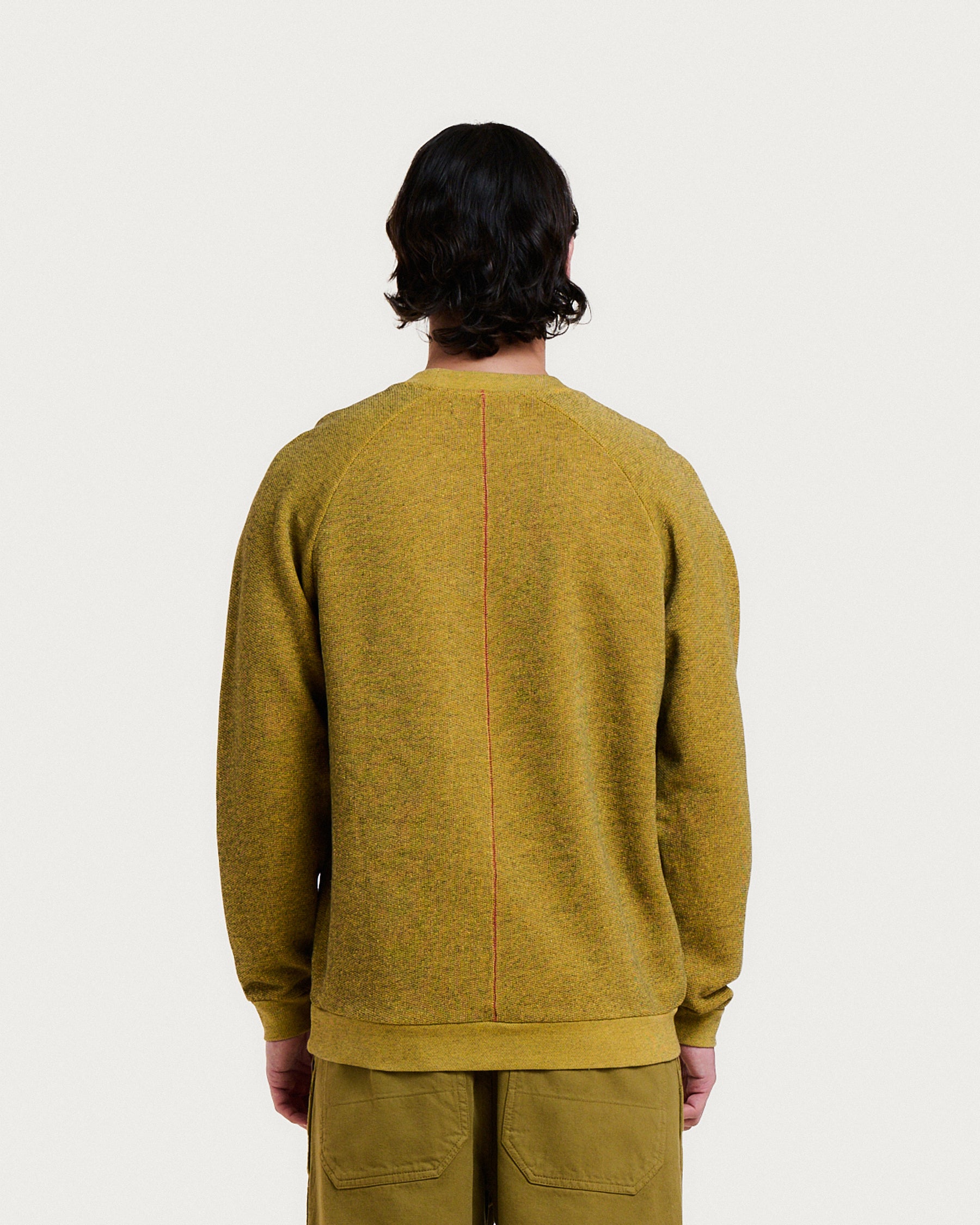 TERRY HAPPY YELLOW SWEATSHIRT