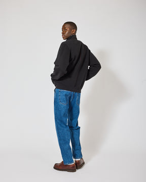 FULLZIP TERRY BLACK