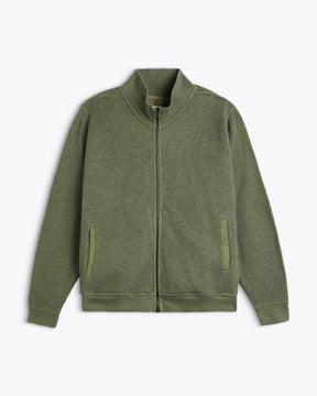 TERRY FULLZIP ROSEMARY GREEN