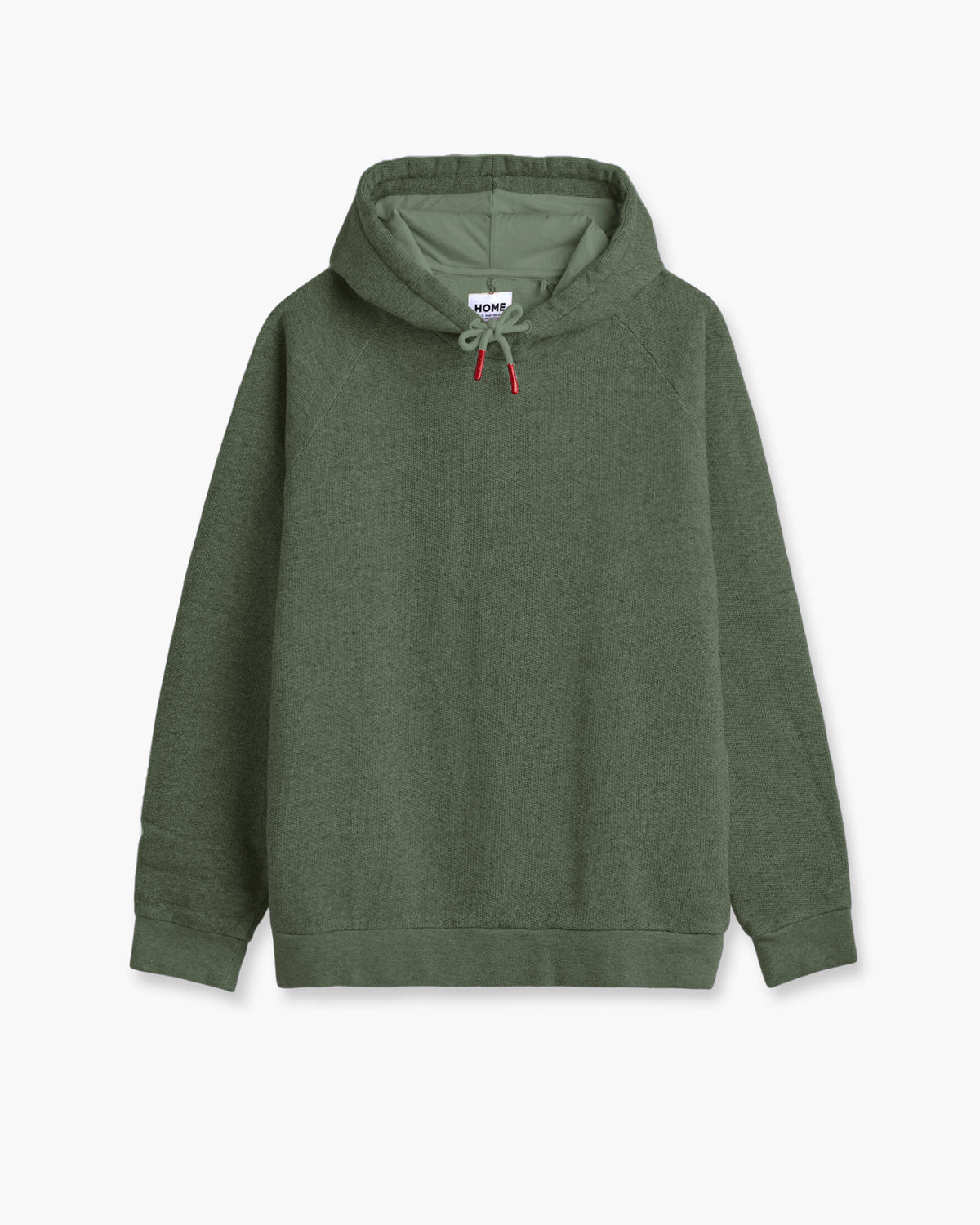 TERRY HOODIE GREEN SMOKE