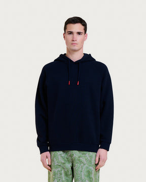 TERRY NAVY HOODIE