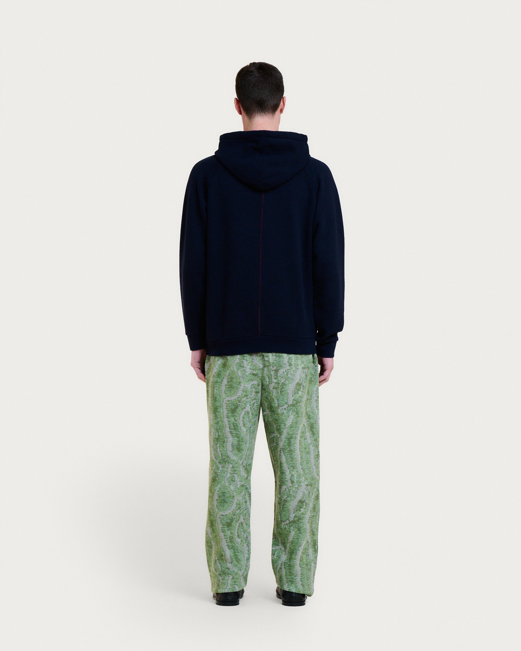 TERRY NAVY HOODIE