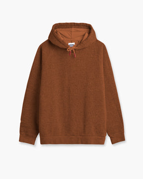 TERRY HOODIE PALE BRICK