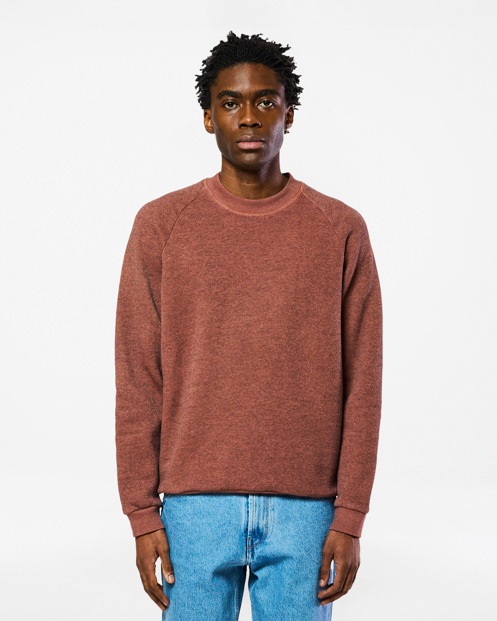 SWEATSHIRT TERRY CEDAR WOOD