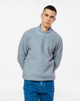SWEATSHIRT TERRY PASTEL BLUE