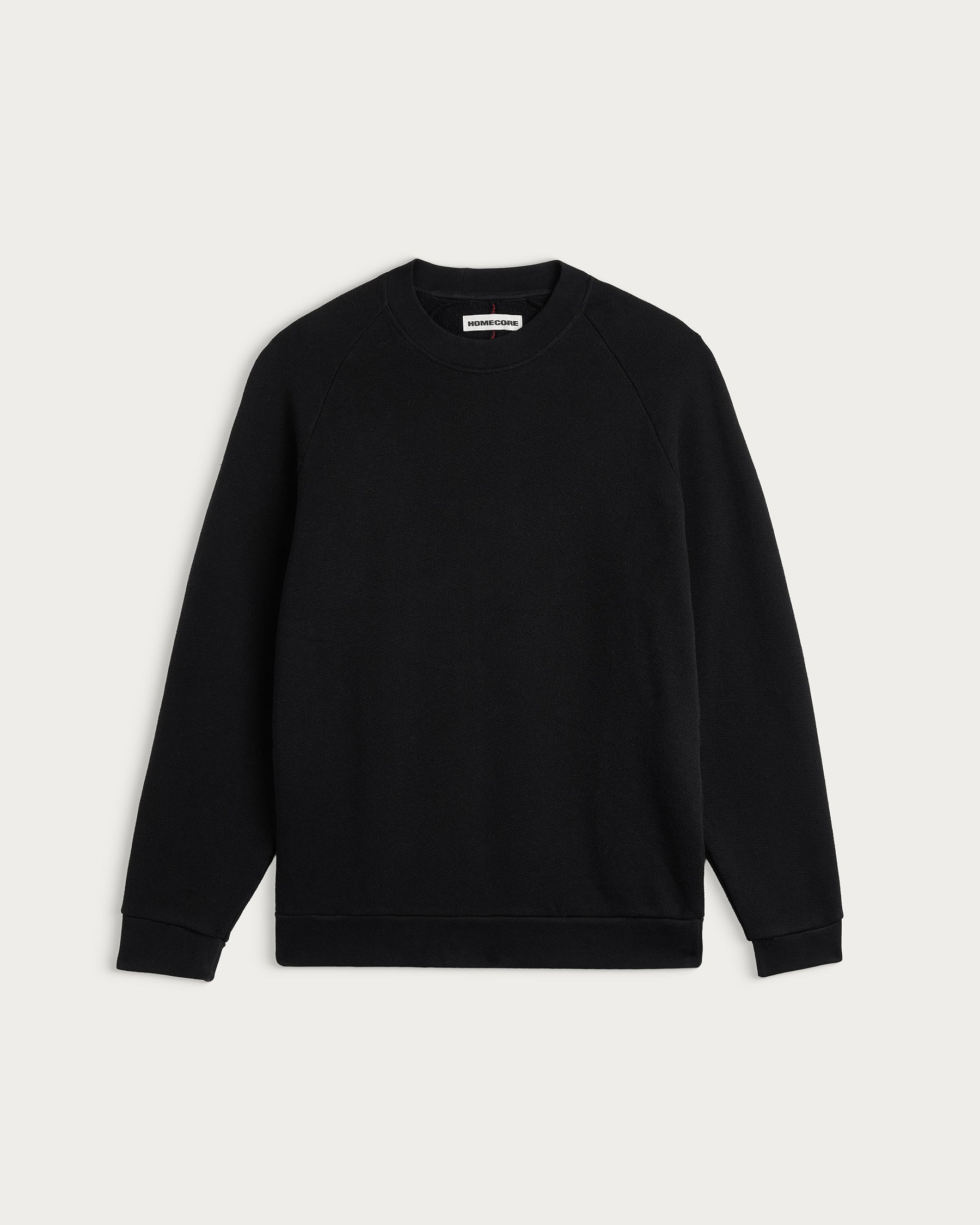 SWEATSHIRT TERRY BLACK