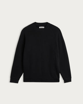 SWEATSHIRT TERRY BLACK