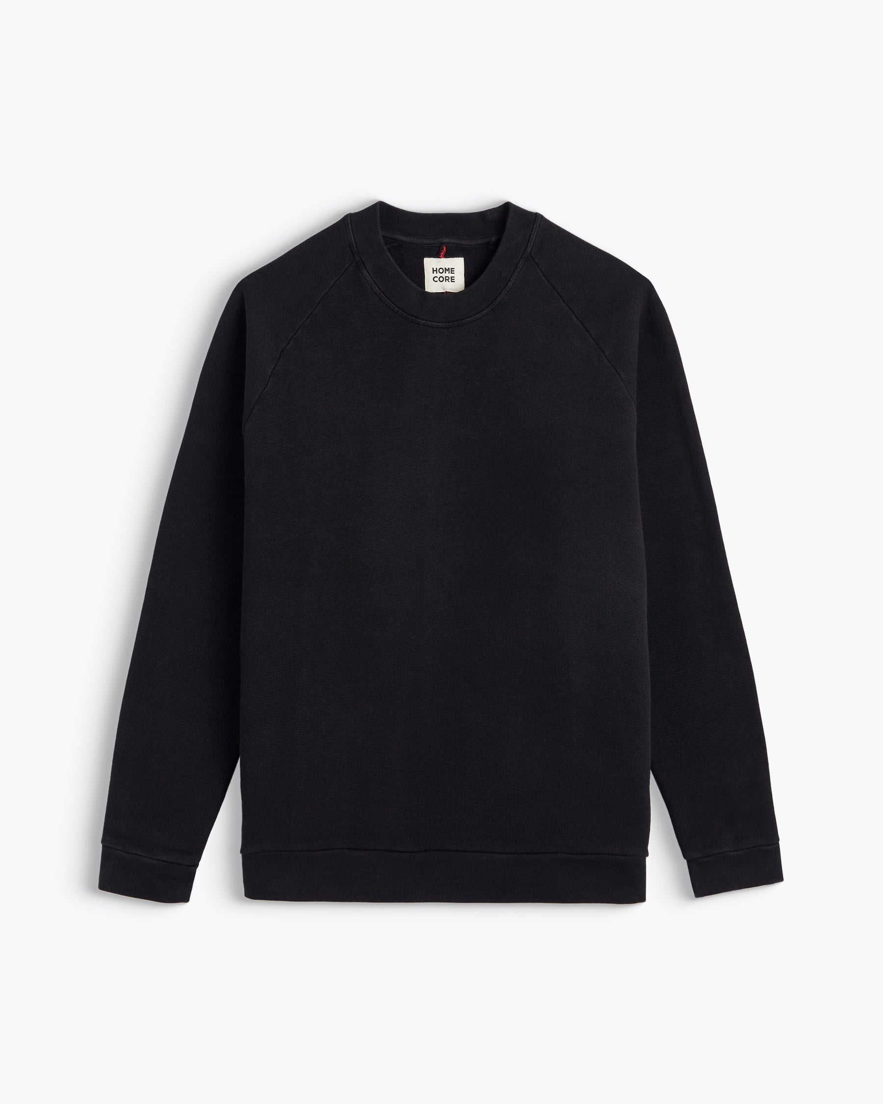 TERRY BLACK SWEATSHIRT
