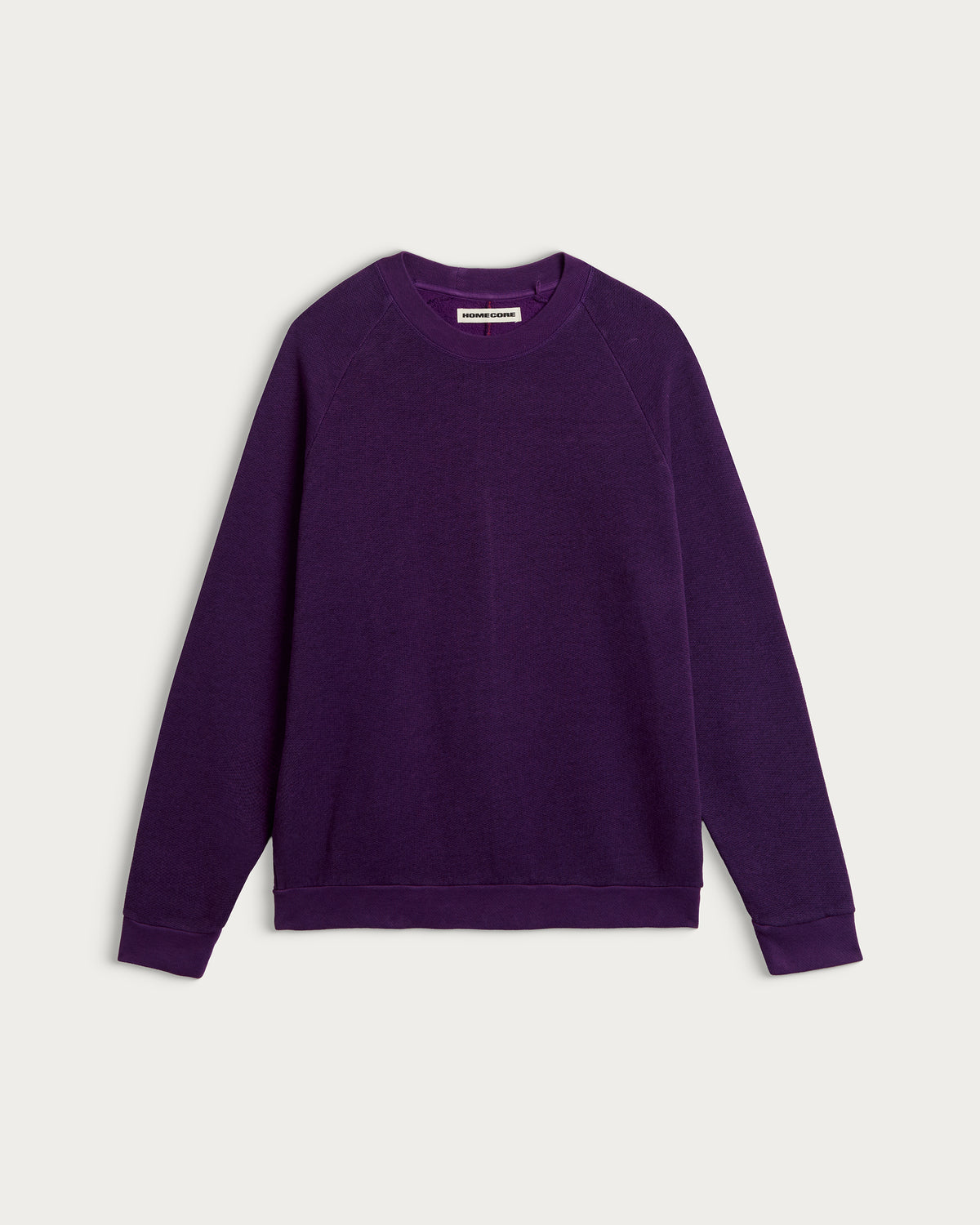 TERRY SWEATSHIRT GRAPE