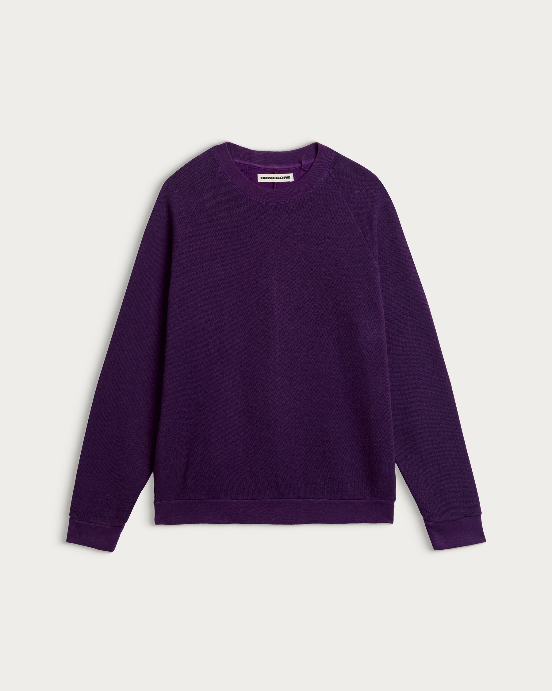 TERRY SWEATSHIRT GRAPE