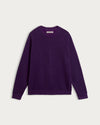 SWEATSHIRT TERRY GRAPE