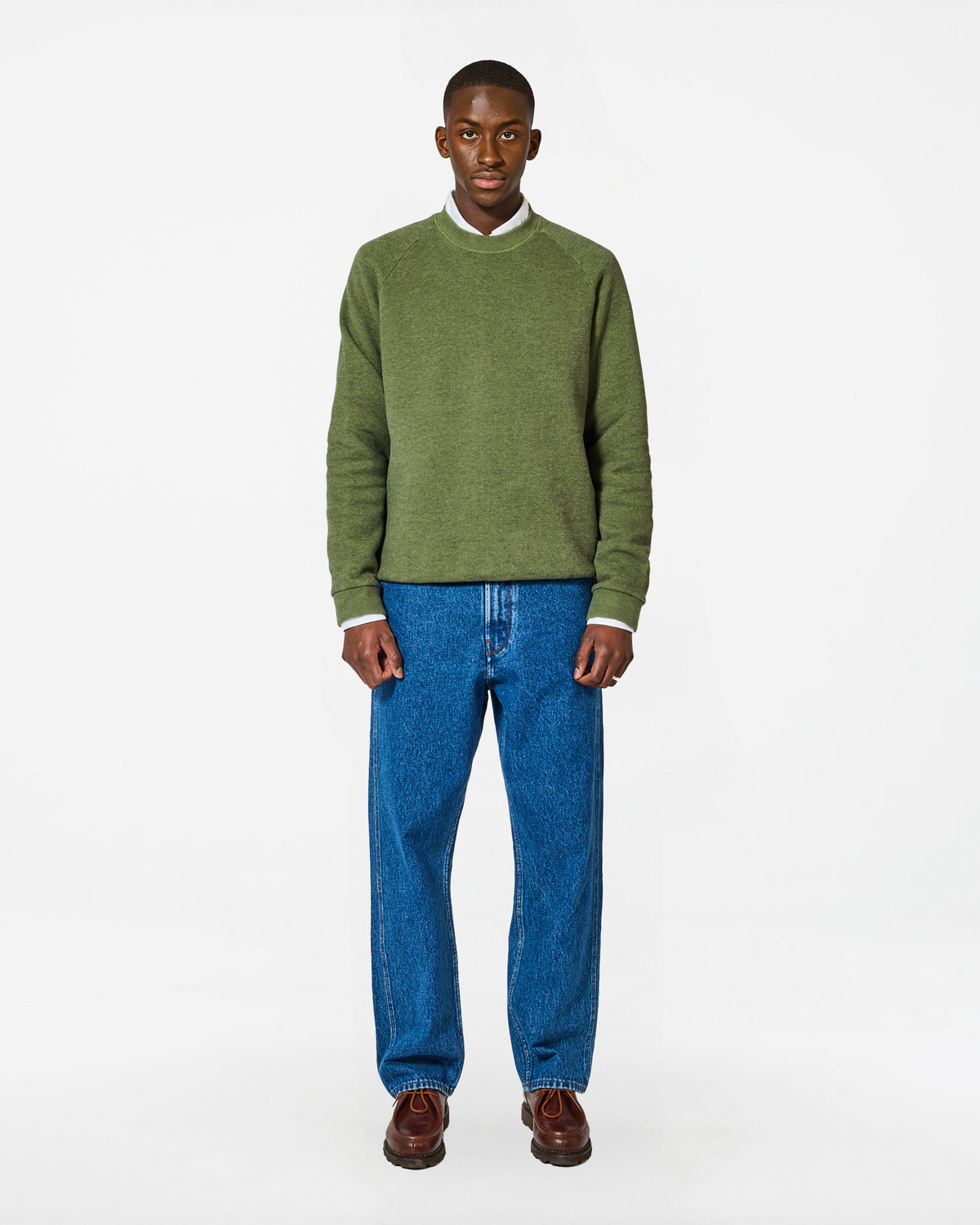 TERRY ROSEMARY GREEN SWEATSHIRT