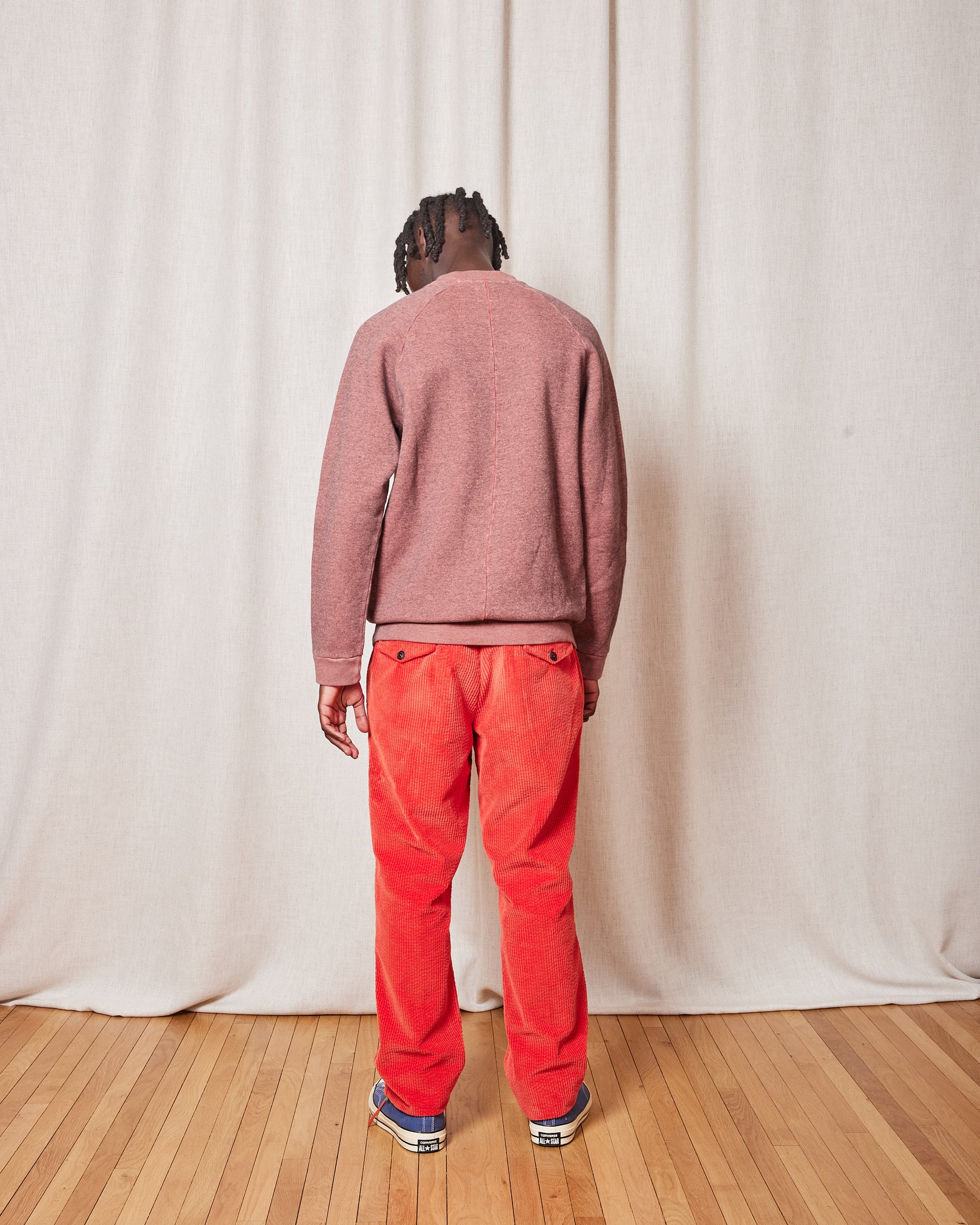 SWEATSHIRT TERRY SWEATSHIRT PINK STONE