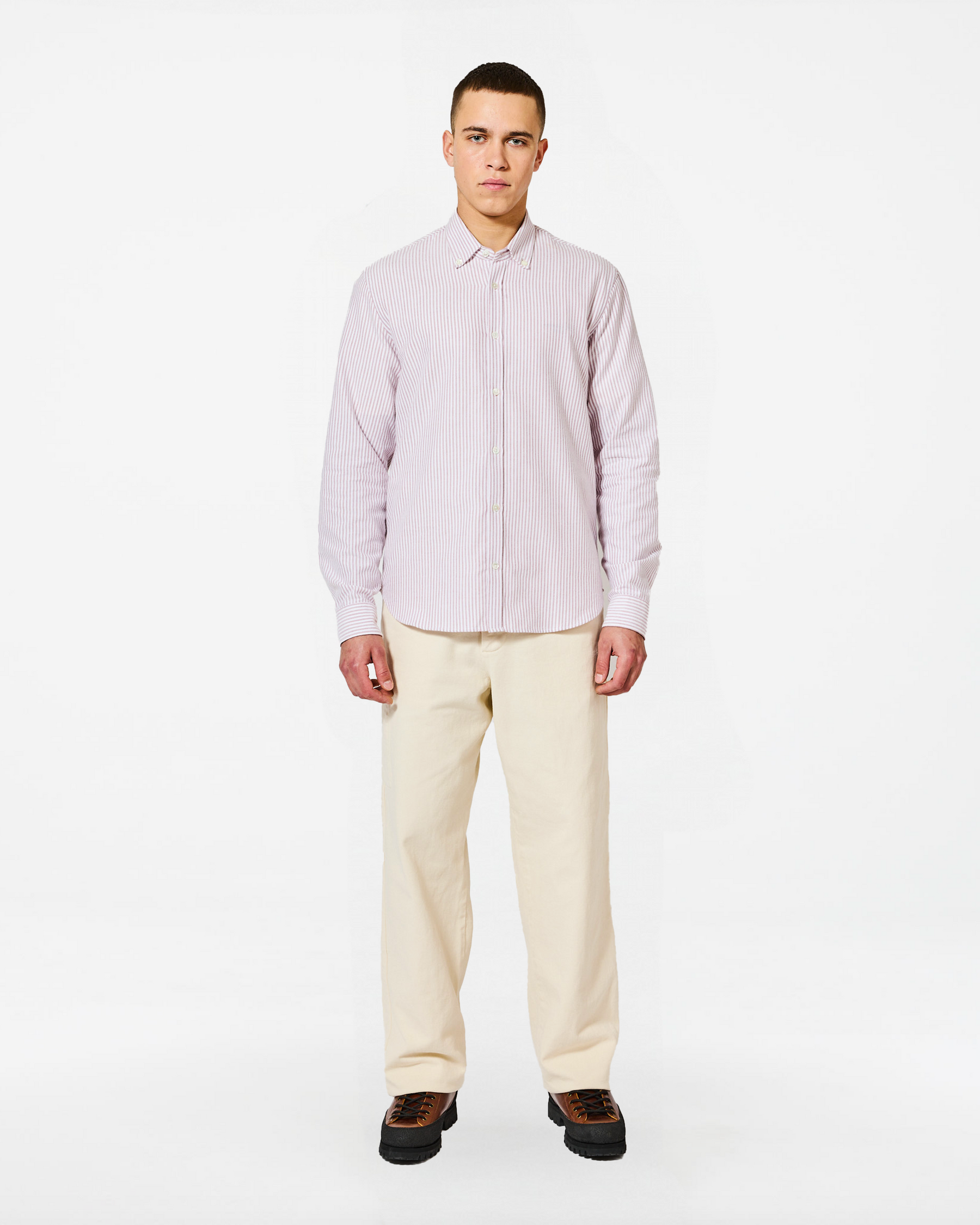 TOKYO CARD RED STRIPES SHIRT
