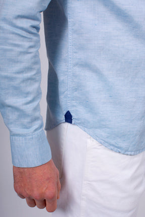 TOKYO LINEN SPECKLED BLUE
