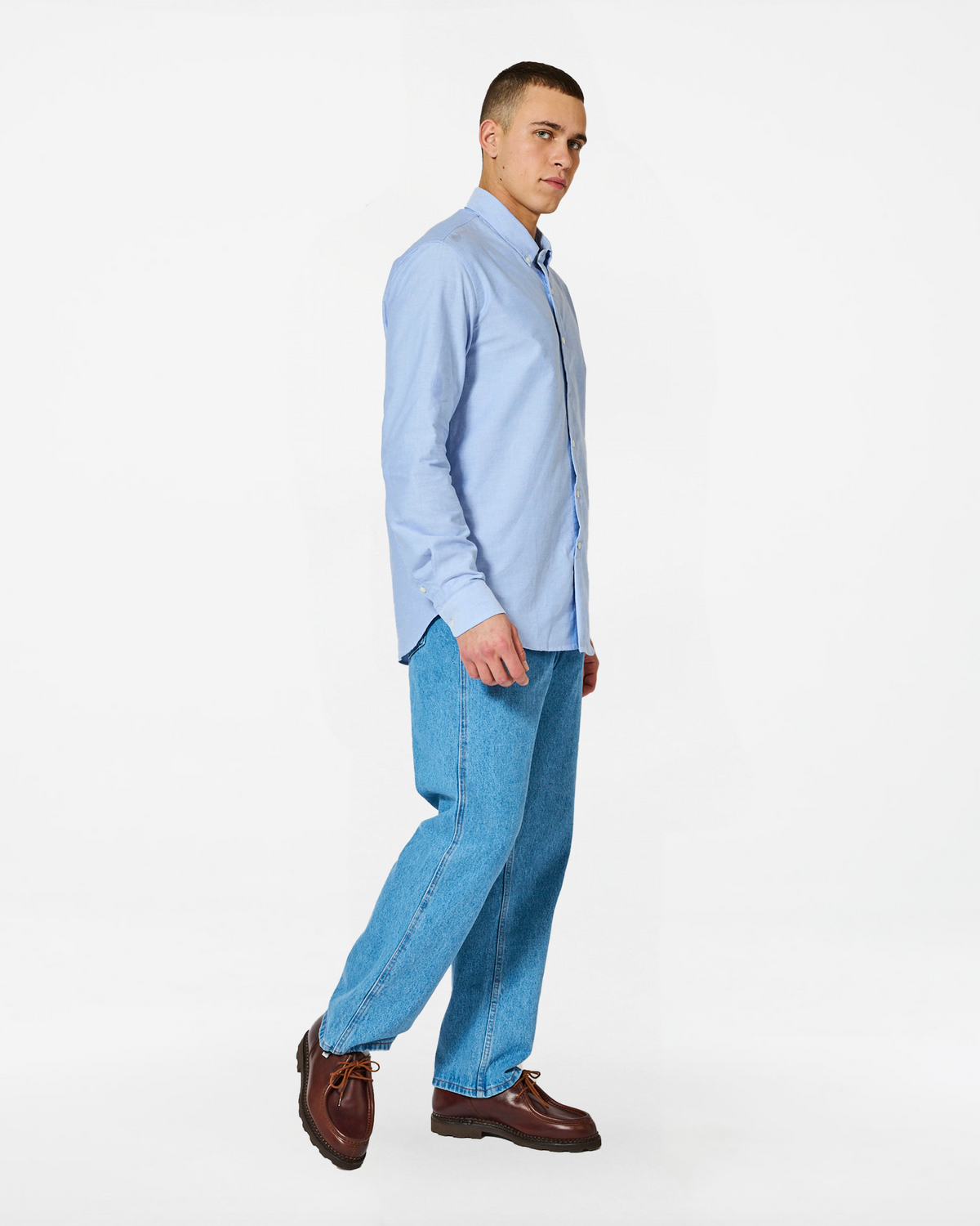 TOKYO OXFORD SHIRT SKY BLUE