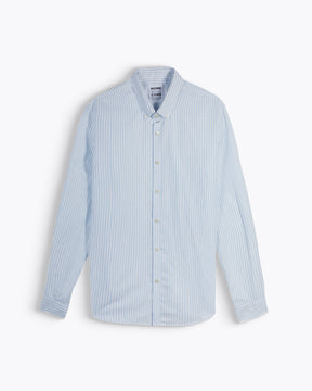 TOKYO LINEN BLUE STRIPE