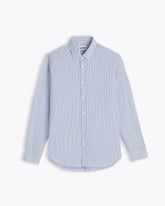 CHEMISE TOKYO SILK BLUE STRIPES