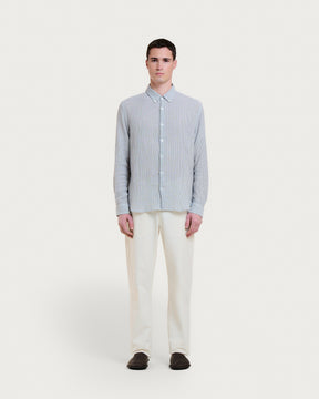 CHEMISE TOKYO TIARA GREY STRIPES