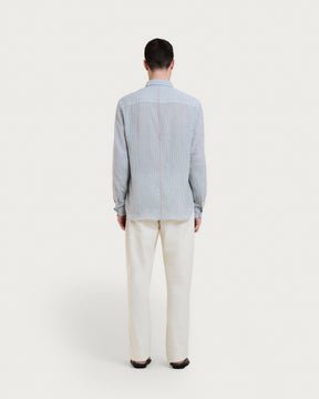 CHEMISE TOKYO TIARA GREY STRIPES