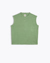 DÉBARDEUR TOM LINEN SWAMP GREEN