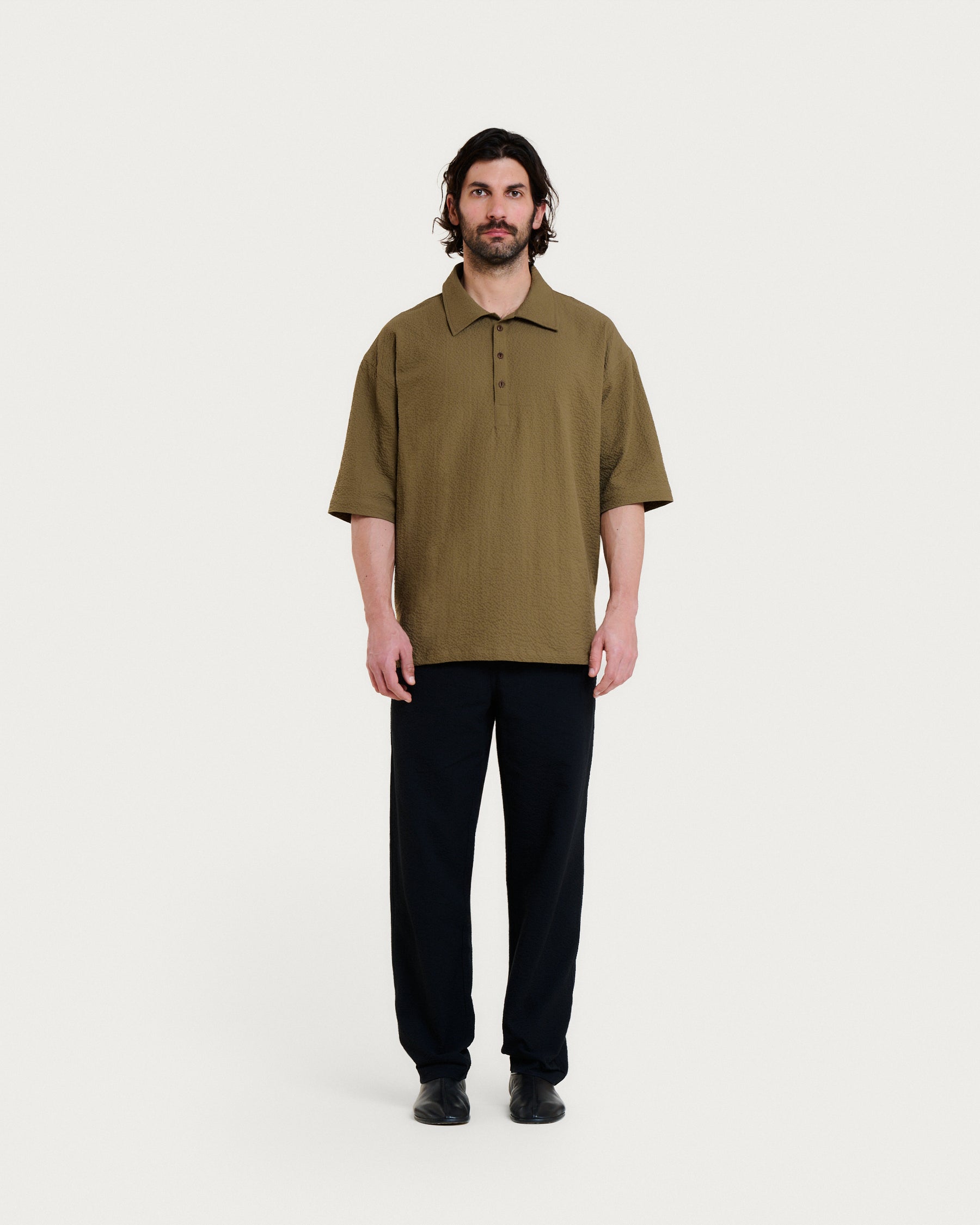 CHEMISE TONY SEER KHAKI