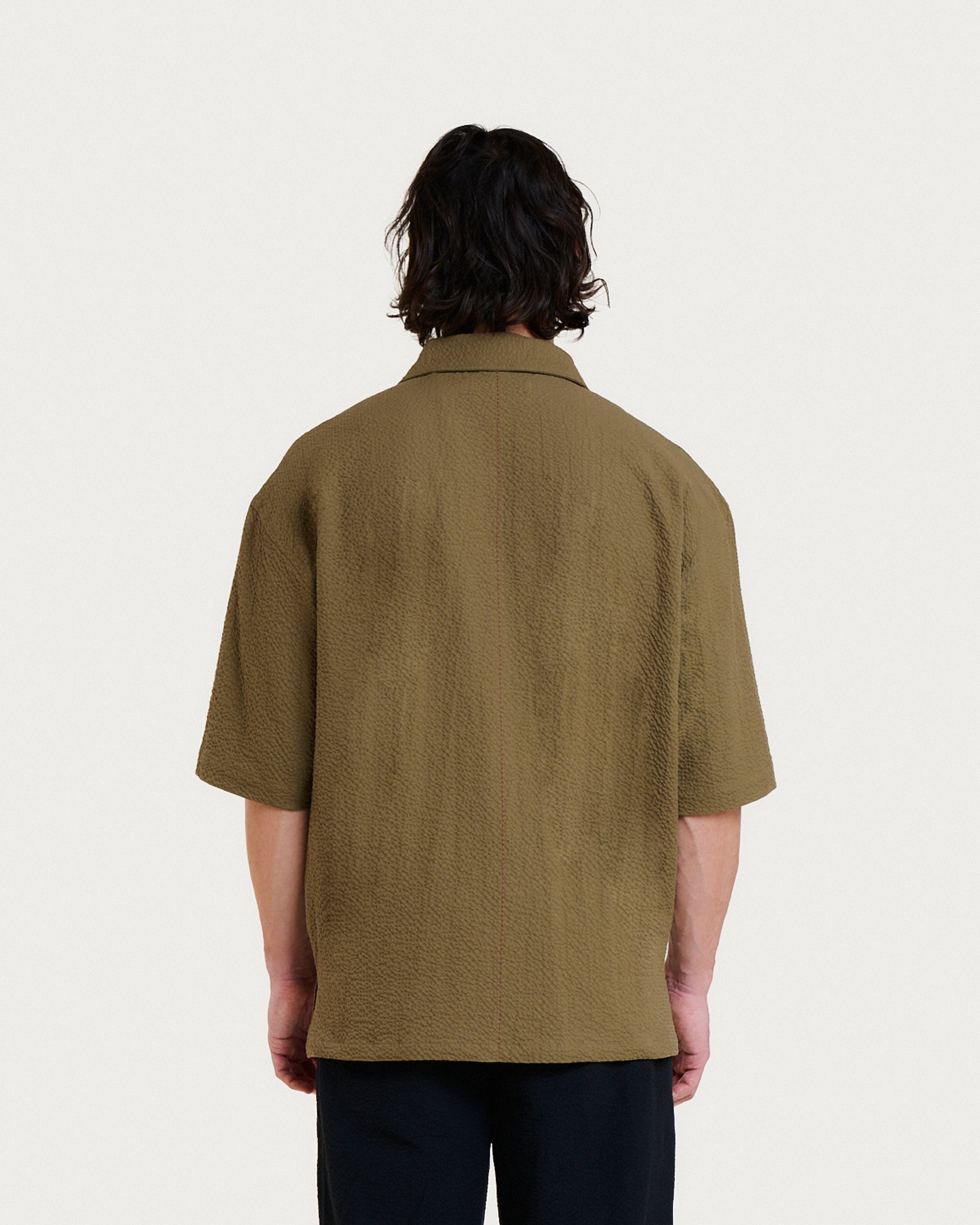 CHEMISE TONY SEER KHAKI