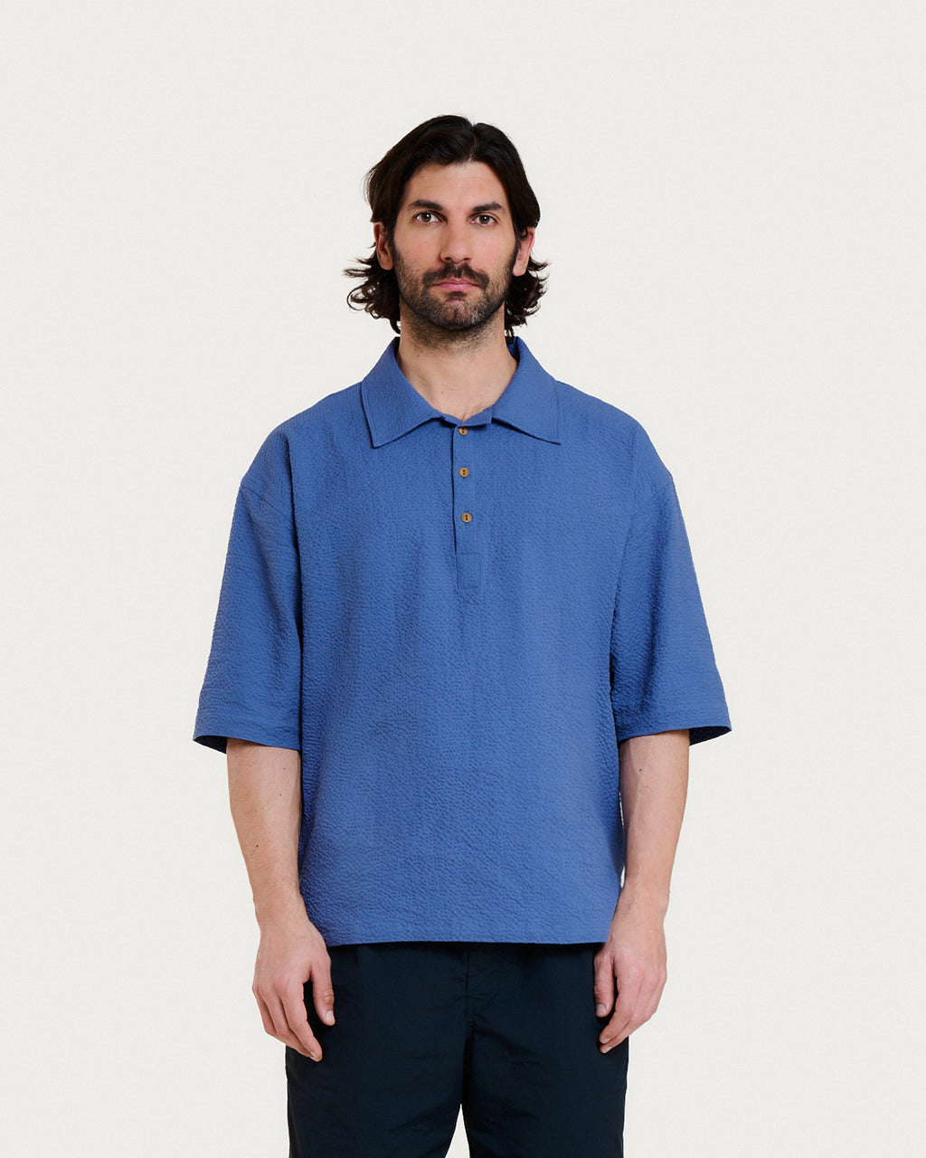 CHEMISE TONY SEER VINTAGE BLUE