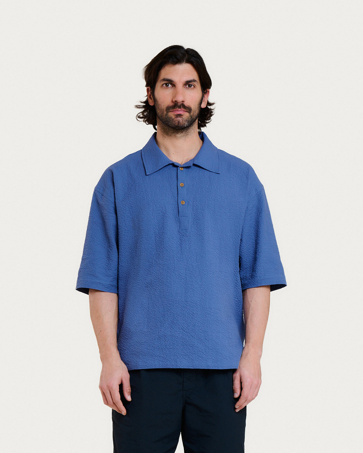 CHEMISE TONY SEER VINTAGE BLUE