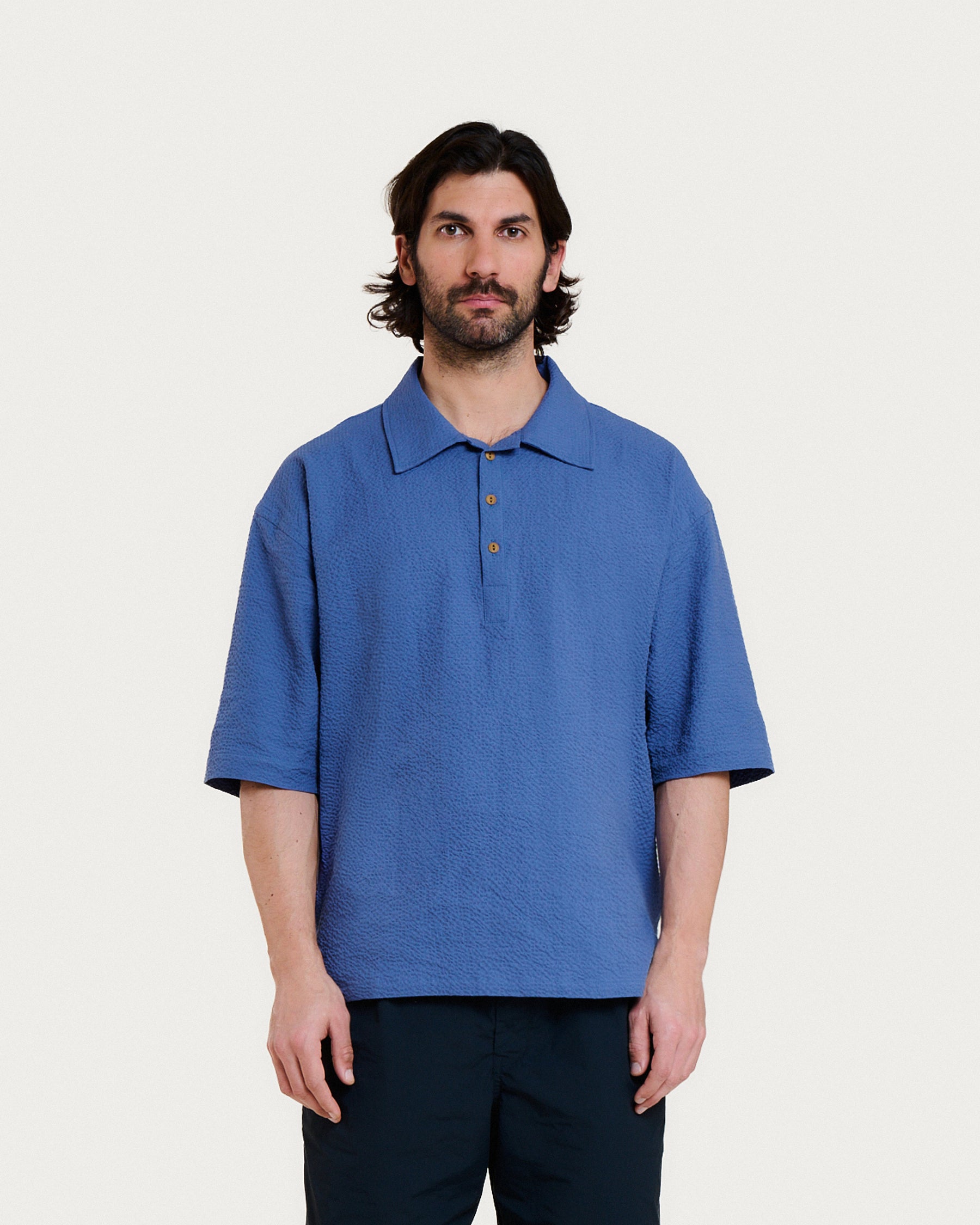 CHEMISE TONY SEER VINTAGE BLUE