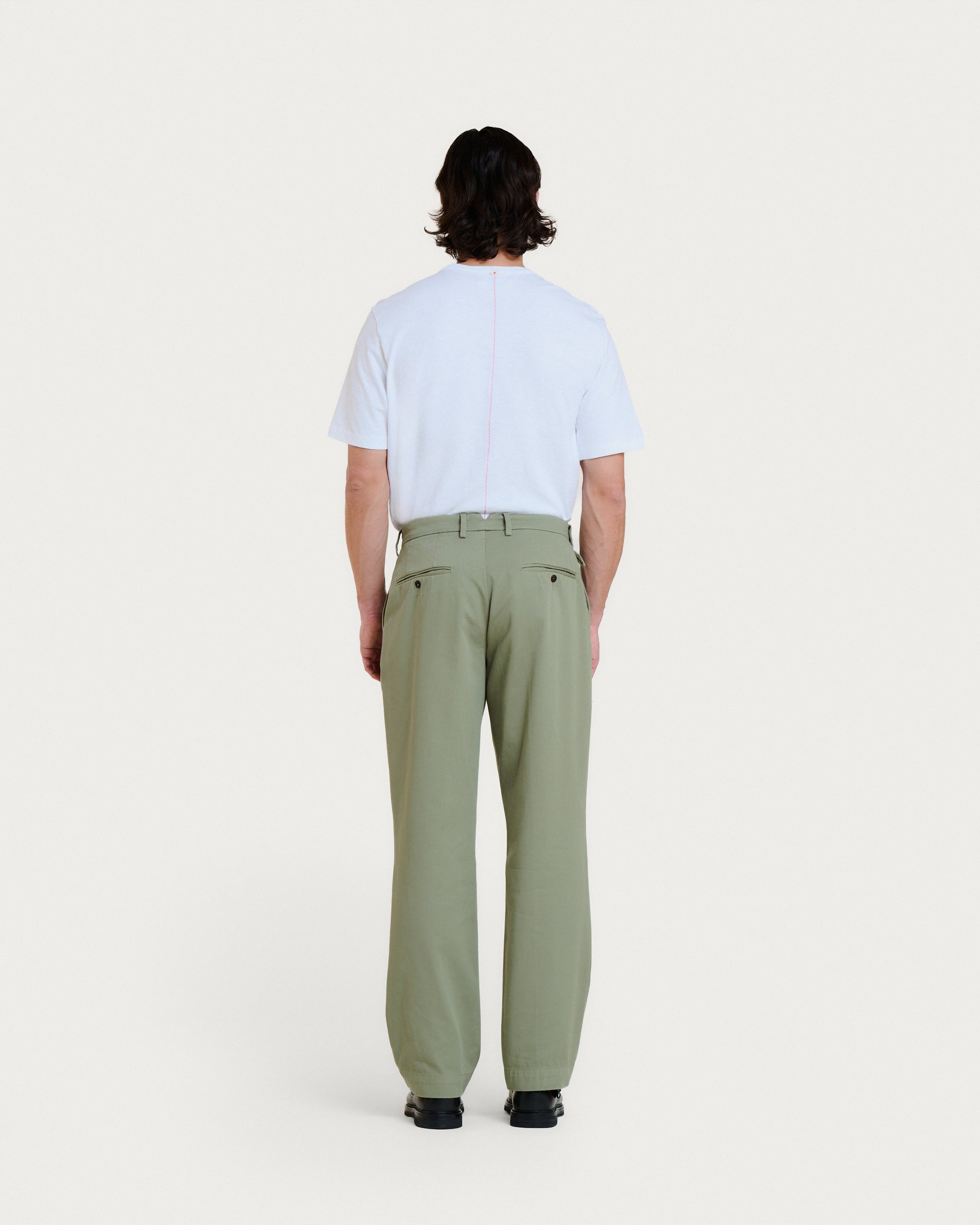 PANTALON TOSHO GREEN CLAY