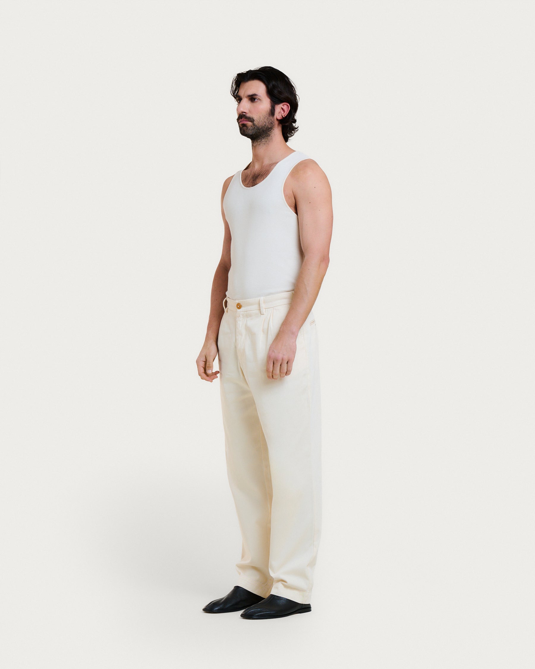 PANTALON TOSHO IVORY