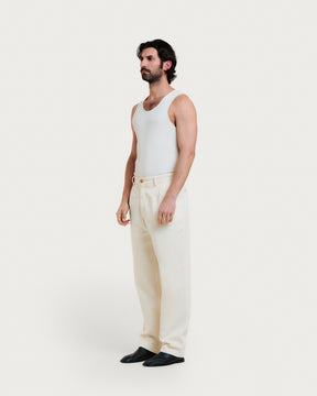 PANTALON TOSHO IVORY