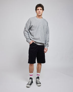 TERRY SWEAT ASH GREY