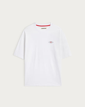 VISION TEE WHITE-BLACK T-SHIRT