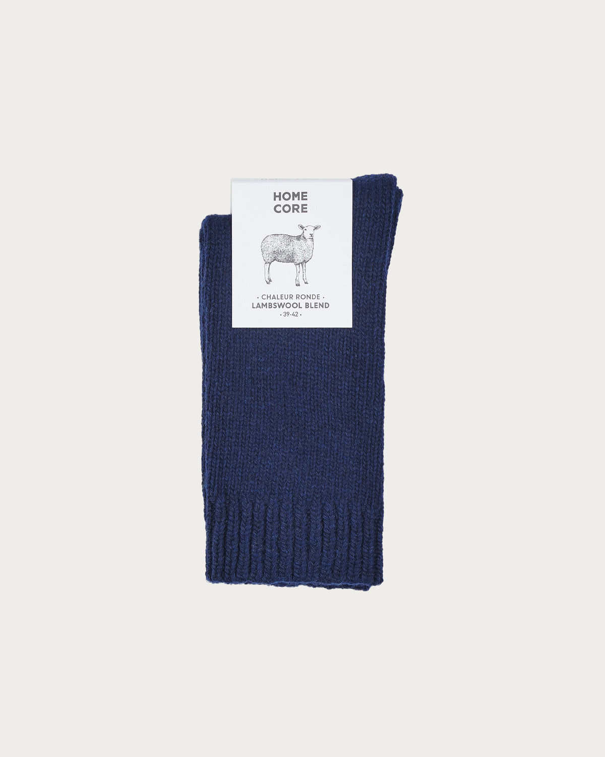 CHAUSSETTES EN LAINE - PRIMARY NAVY