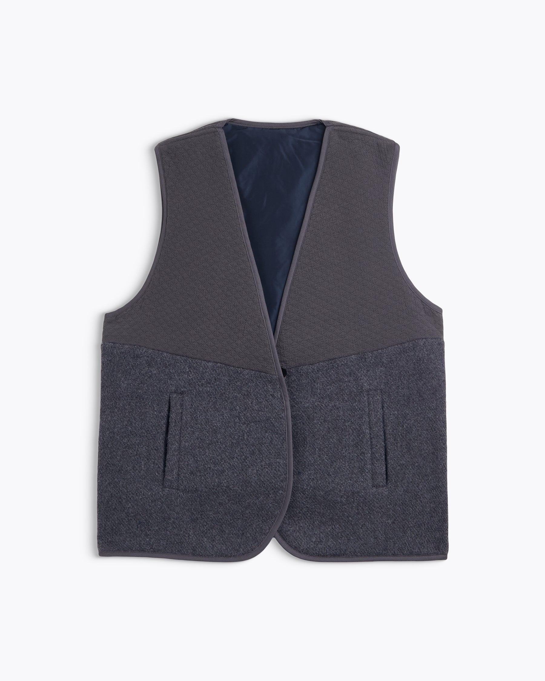 YOUSSEF WOOLLY ANTHRACITE JACKET