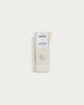 CHAUSSETTES DU ZODIAQUE – CAPRICORNE, ÉCRU