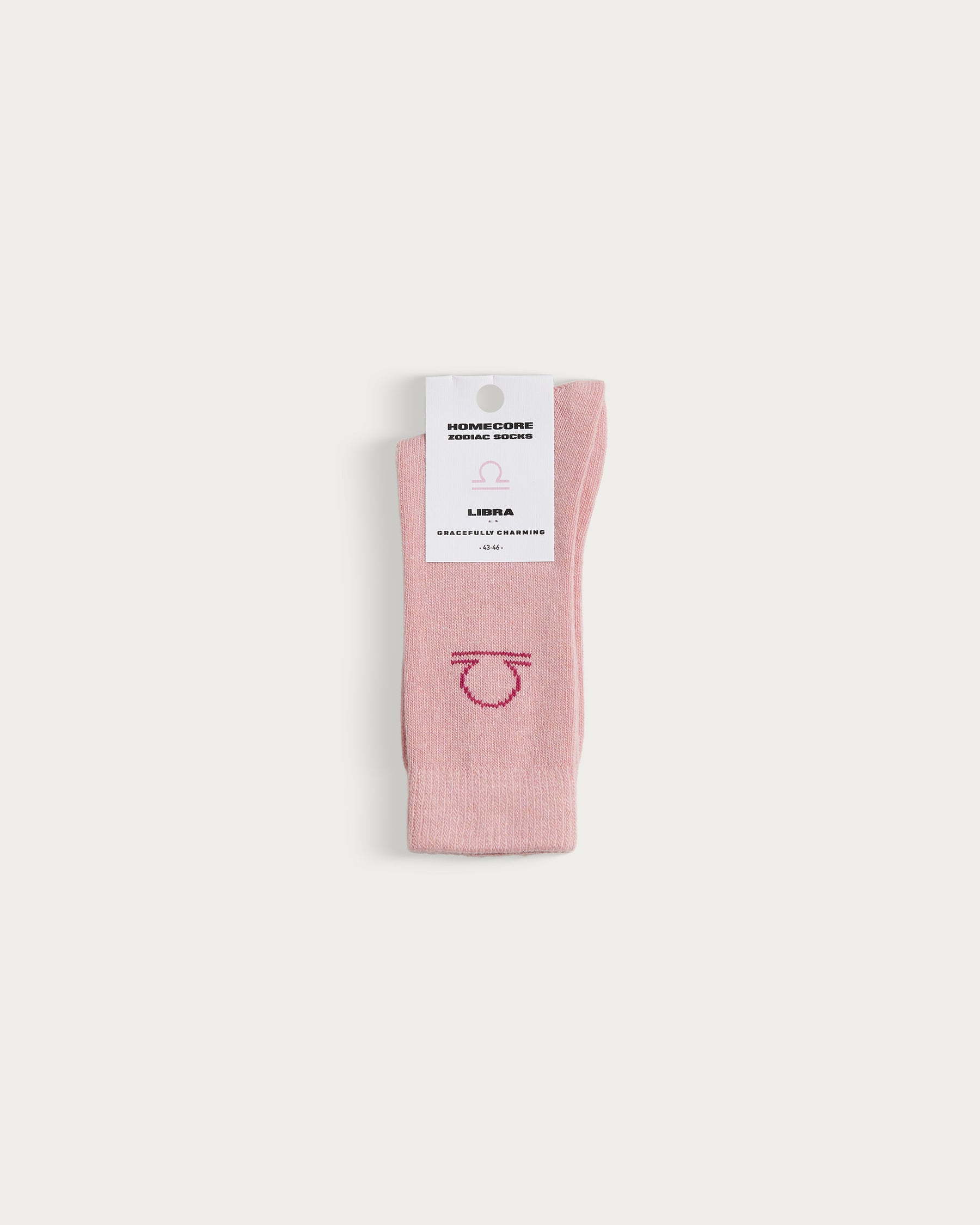 CHAUSSETTES DU ZODIAQUE – BALANCE, ROSE