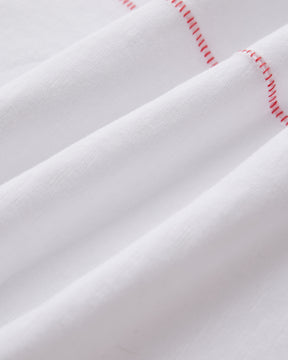 T-SHIRT BILLIE WHITE RED