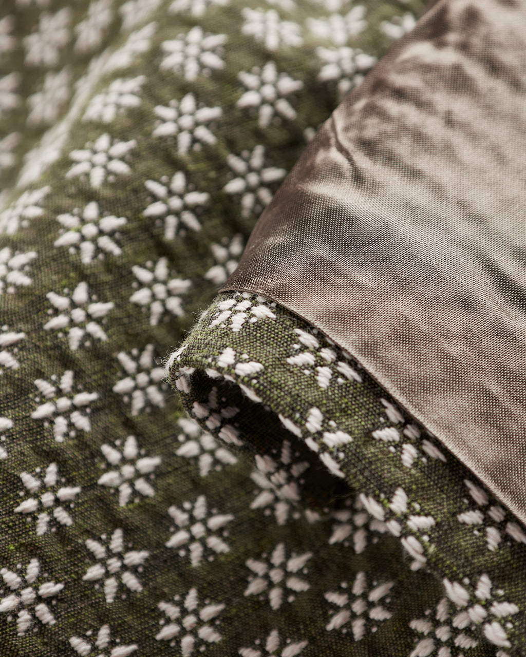 VESTE ASZA SNOW KHAKI / WHITE