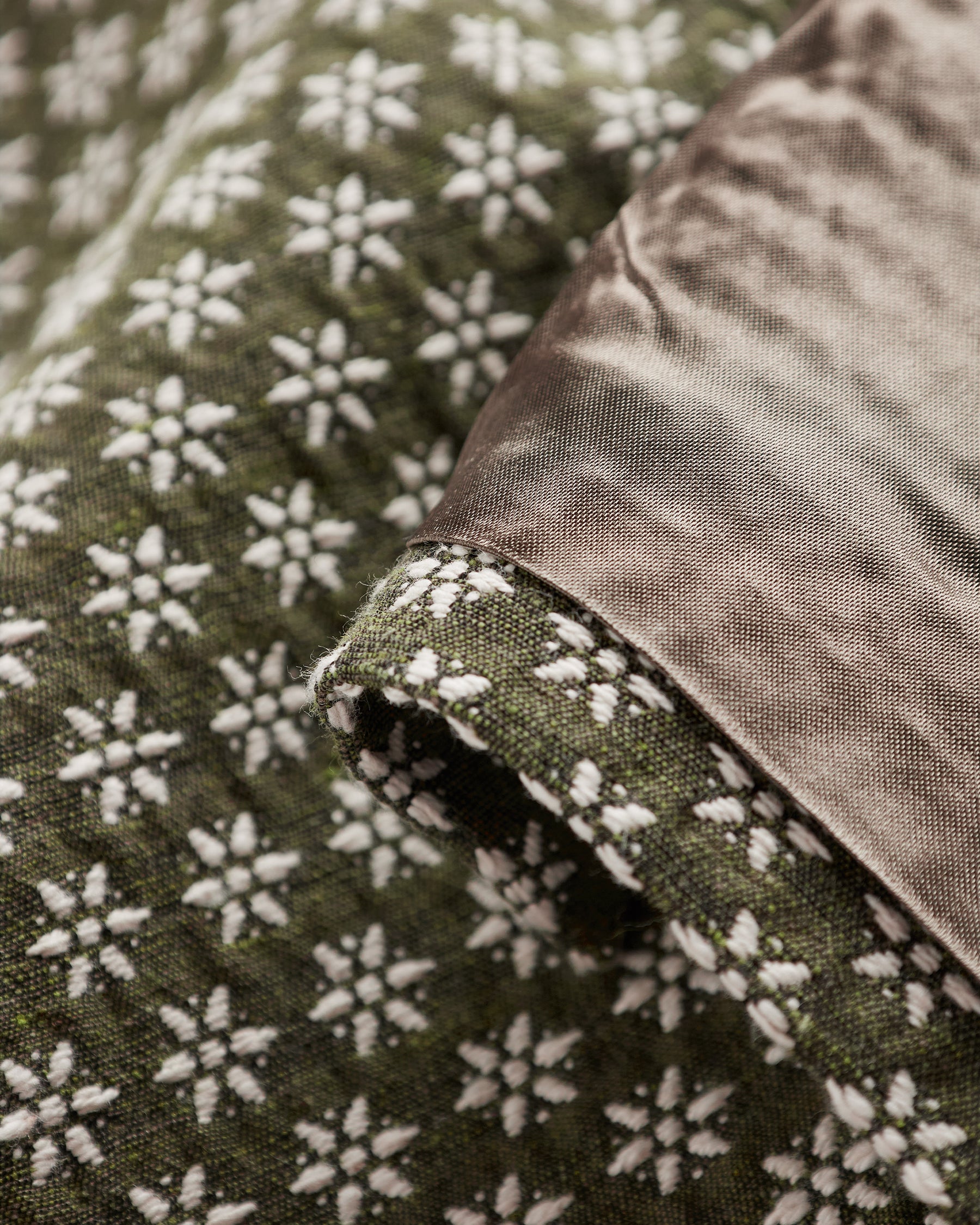 VESTE ASZA SNOW KHAKI / WHITE