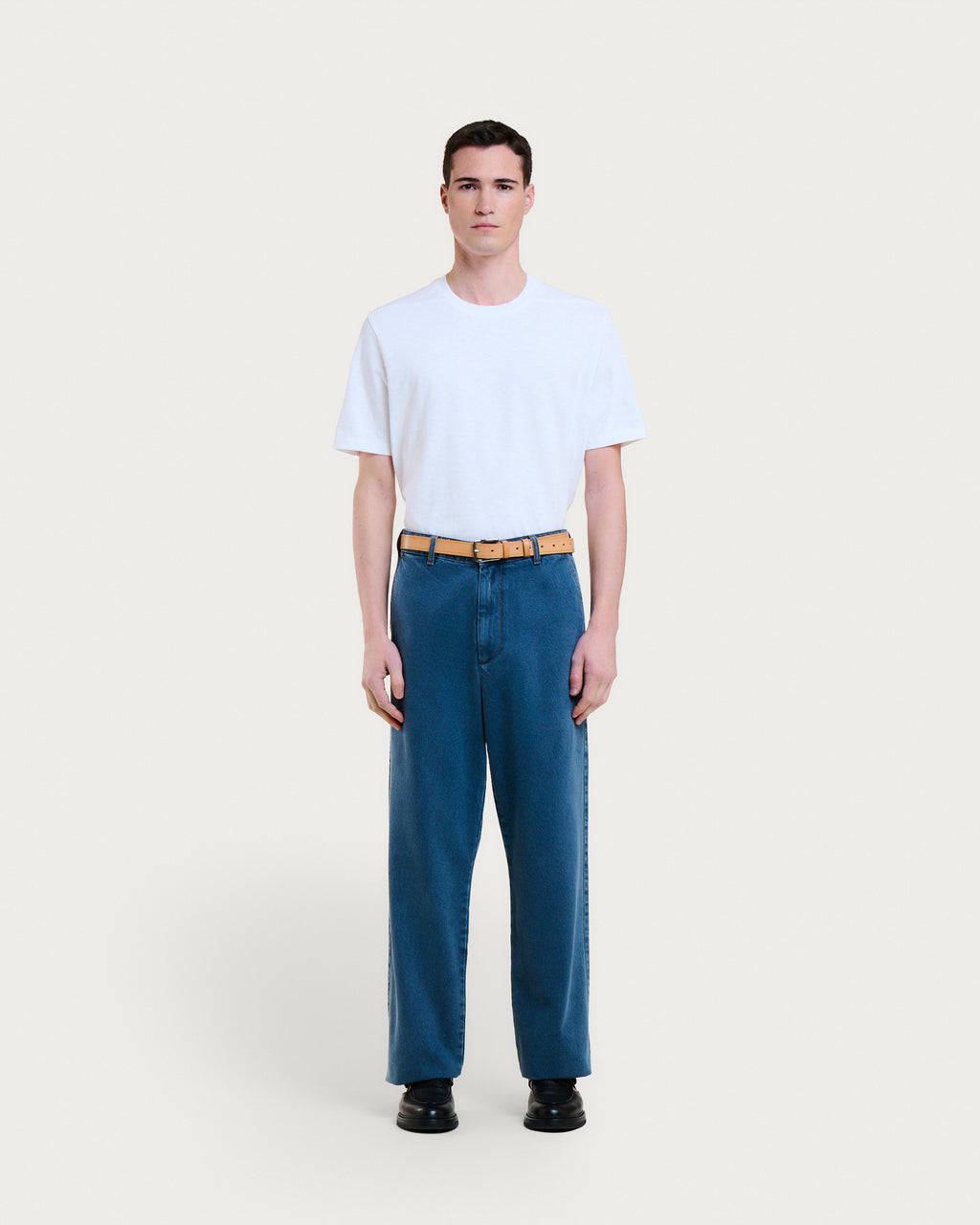 ZUNI DENIM GREY-BLUE PANTS