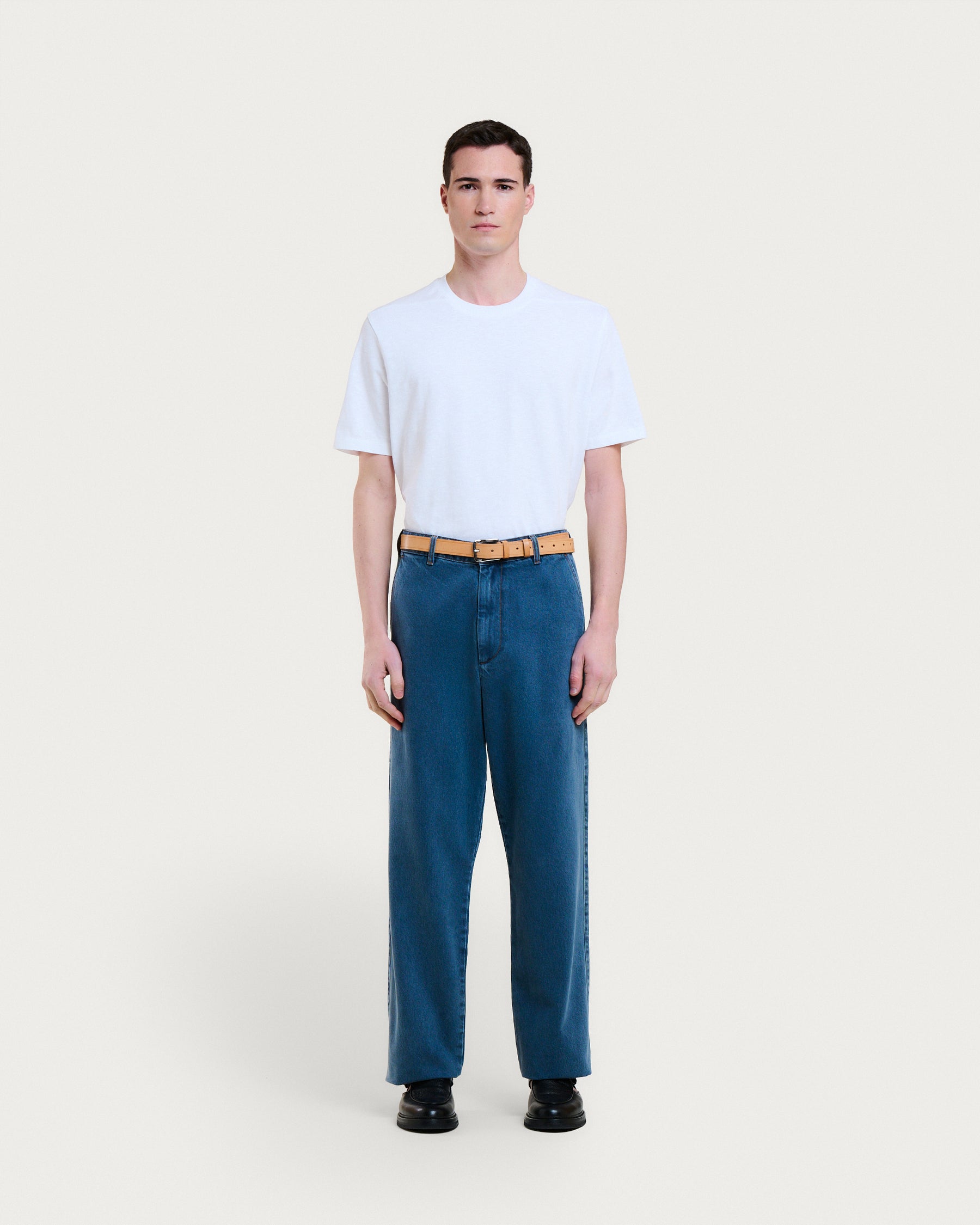 ZUNI DENIM GREY-BLUE PANTS