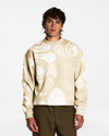 PAC NUCLEUS CREAM MULTI SWEATSHIRT