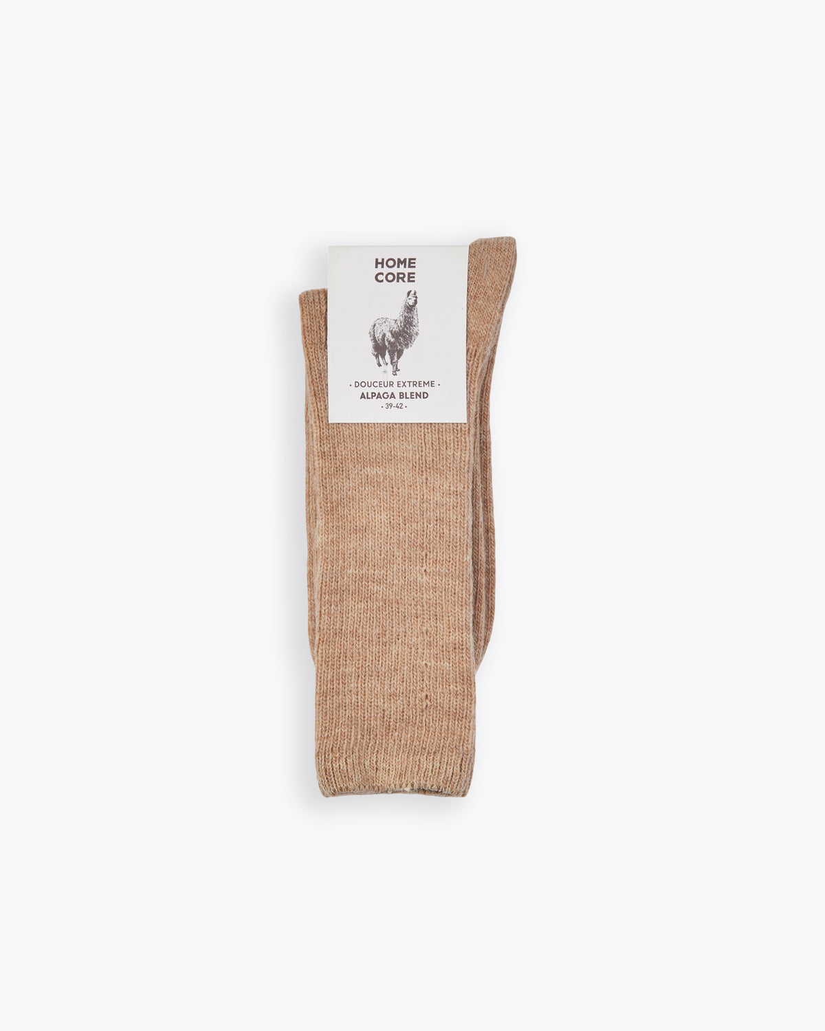 ALPAGA SOCKS CREAM