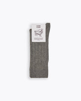 CASHMERE SOCKS ANTHRACITE