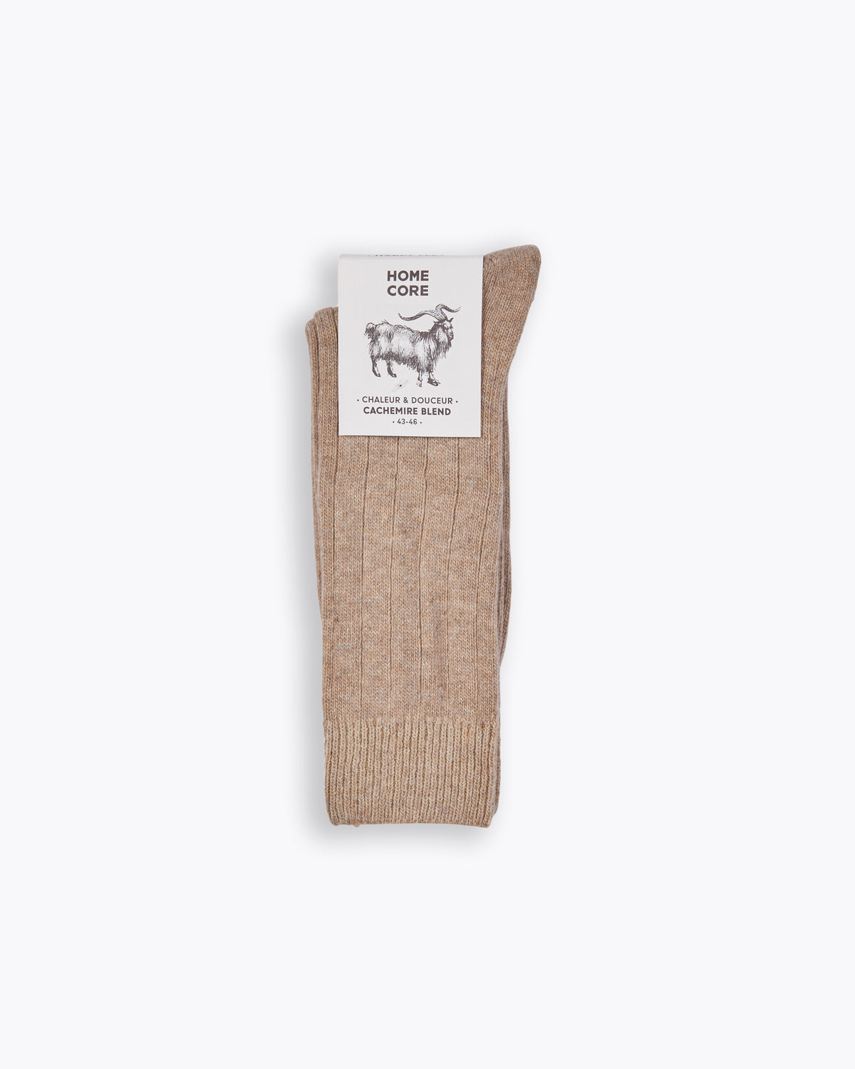 CASHMERE SOCKS SOYBEAN